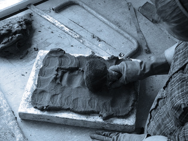 Подготовка шамотной глины